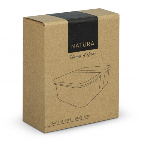 NATURA Stainless Steel Lunch Box - Simply Merchandise