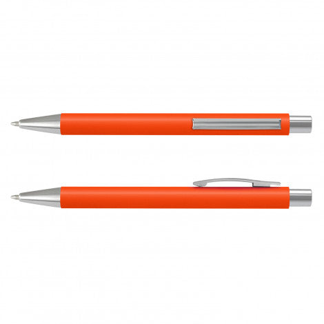 Lancer Soft-Touch Pen with custom branded logo - Simply Merchandise