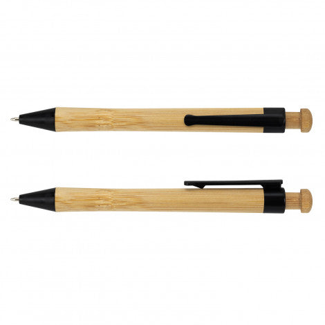 Harvest Bamboo Pen with custom branded logo - Simply Merchandise