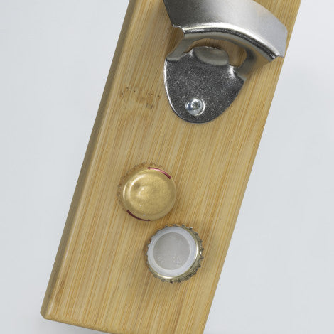 NATURA Bamboo Fridge Bottle Opener - Simply Merchandise