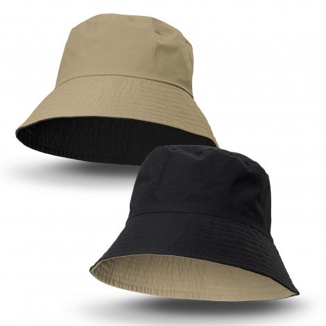Reversible Ripstop Bucket Hat with custom branded logo - Simply Merchandise