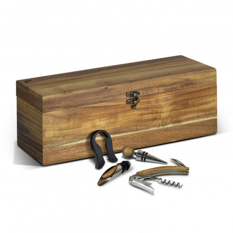 Keepsake Wine Box Gift Set - Simply Merchandise