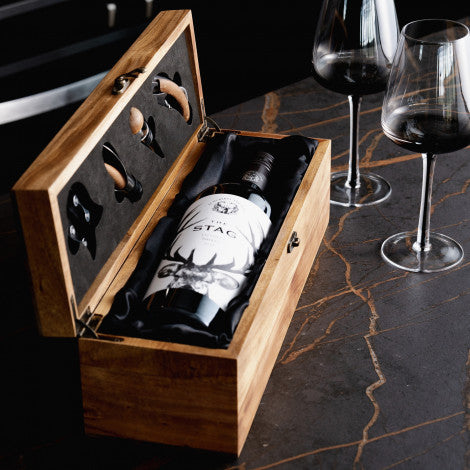 Keepsake Wine Box Gift Set - Simply Merchandise