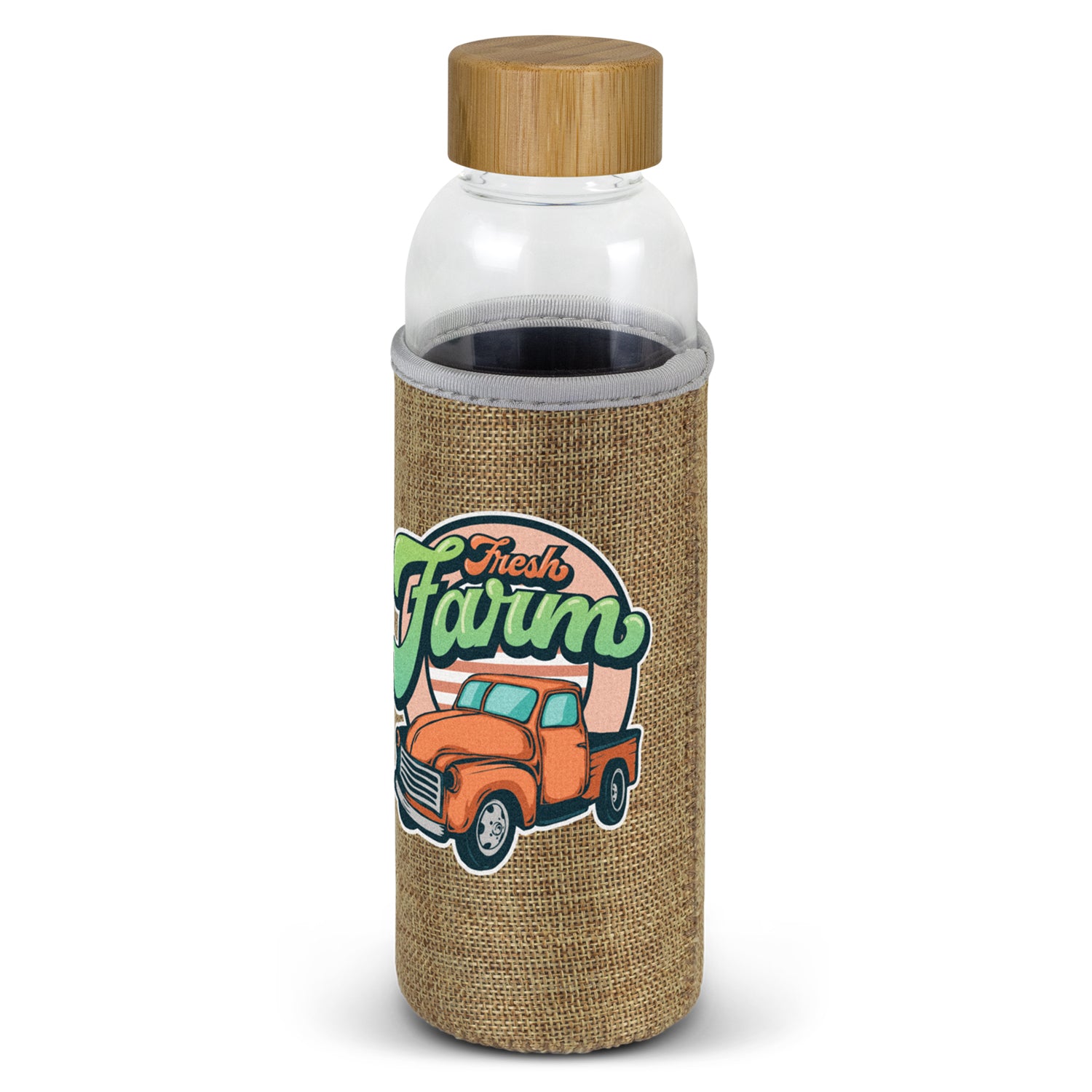 Eden Glass Bottle - Natural Sleeve - Simply Merchandise