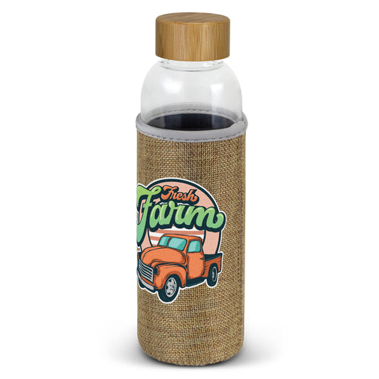 Eden Glass Bottle - Natural Sleeve - Simply Merchandise