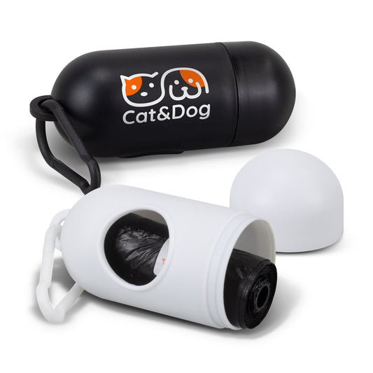 Pet Bag Dispenser with custom branded logo - Simply Merchandise