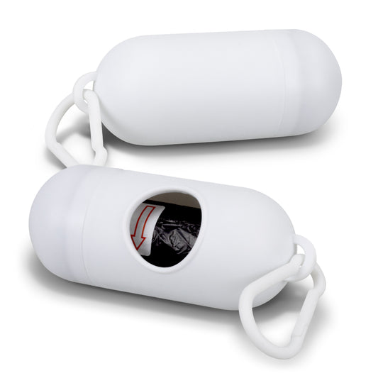 Pet Bag Dispenser with custom branded logo - Simply Merchandise