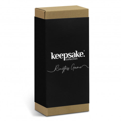 Keepsake Ring Toss Game with custom branded logo - Simply Merchandise