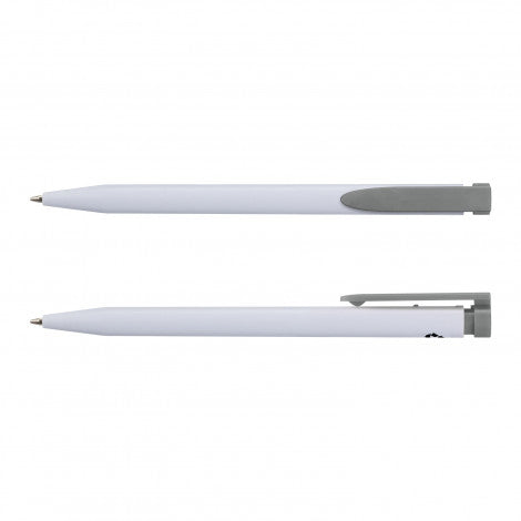 Recycled Plastic Pen with custom branded logo - Simply Merchandise