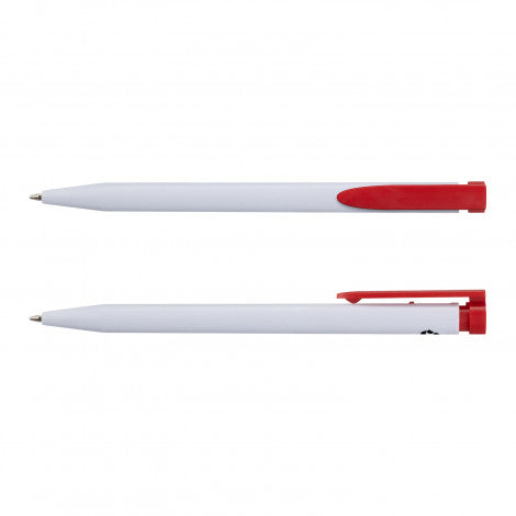Recycled Plastic Pen with custom branded logo - Simply Merchandise