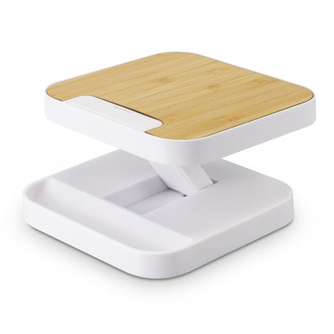 Flex Wireless Fast Charging Stand - Reward with custom branded logo - Simply Merchandise