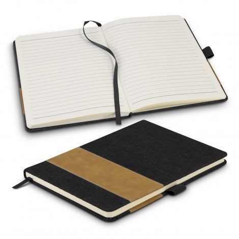 Denim Notebook with custom branded logo - Simply Merchandise