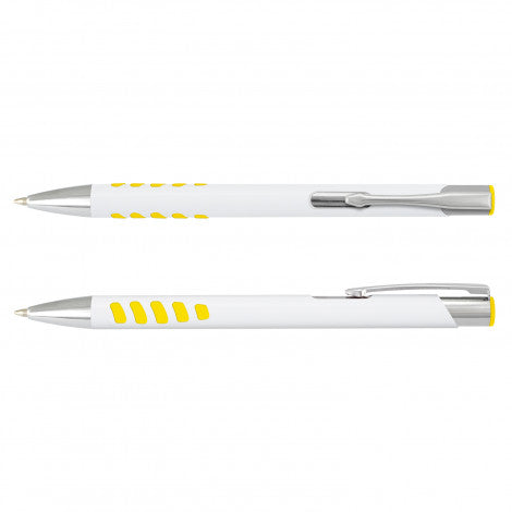 Panama Grip Pen - White Barrel - Simply Merchandise