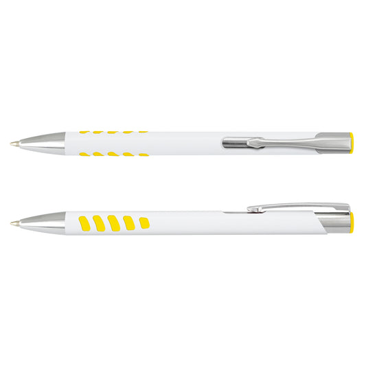 Panama Grip Pen - White Barrel - Simply Merchandise