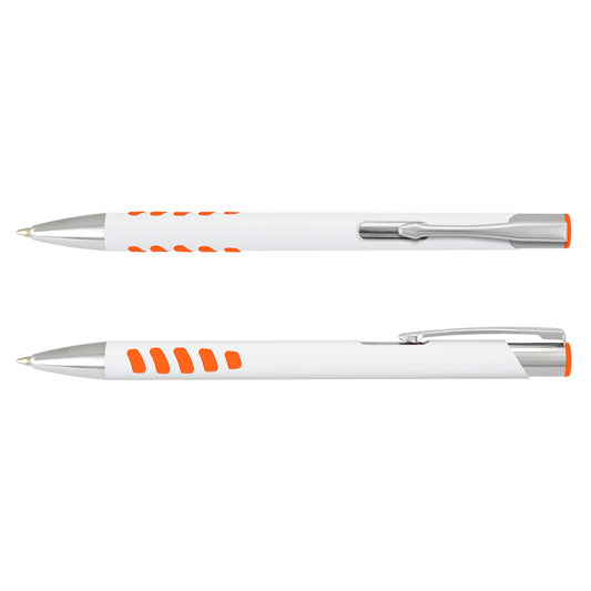 Panama Grip Pen - White Barrel - Simply Merchandise