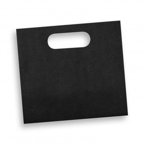 Medium Die Cut Paper Bag Landscape with custom branded logo - Simply Merchandise
