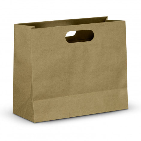 Large Die Cut Paper Bag Landscape - Simply Merchandise