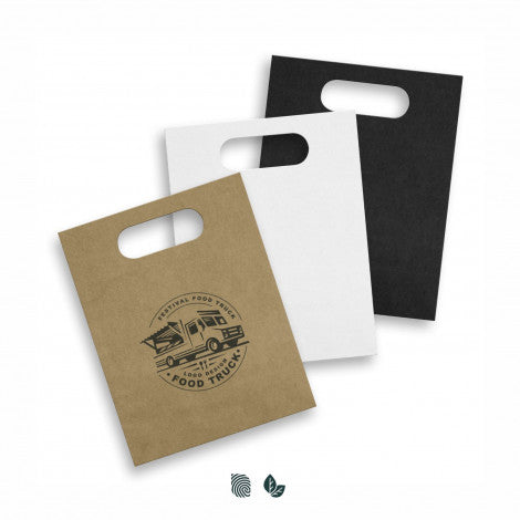 Medium Die Cut Paper Bag Portrait - Simply Merchandise