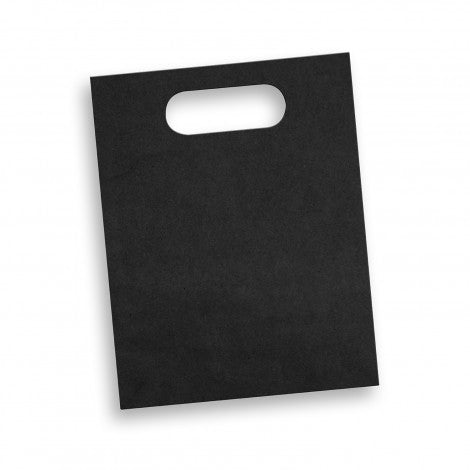 Medium Die Cut Paper Bag Portrait with custom branded logo - Simply Merchandise