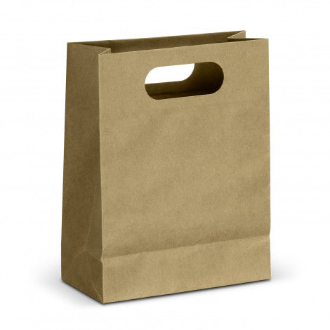 Medium Die Cut Paper Bag Portrait - Simply Merchandise