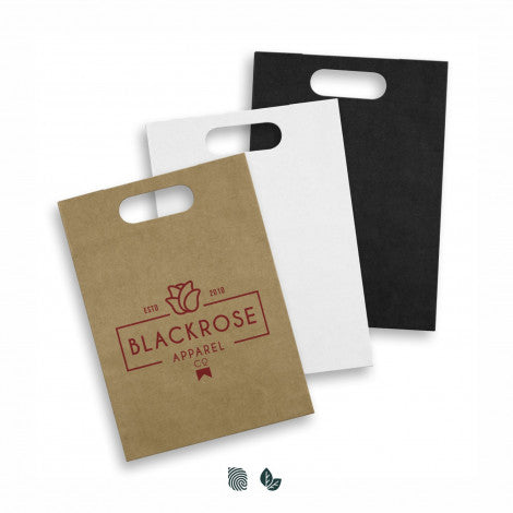 Large Die Cut Paper Bag Portrait - Simply Merchandise