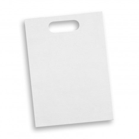 Large Die Cut Paper Bag Portrait with custom branded logo - Simply Merchandise