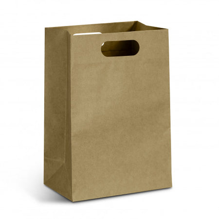 Large Die Cut Paper Bag Portrait - Simply Merchandise