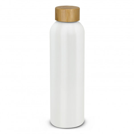 Eden Aluminium Bottle Bamboo Lid with custom branded logo - Simply Merchandise