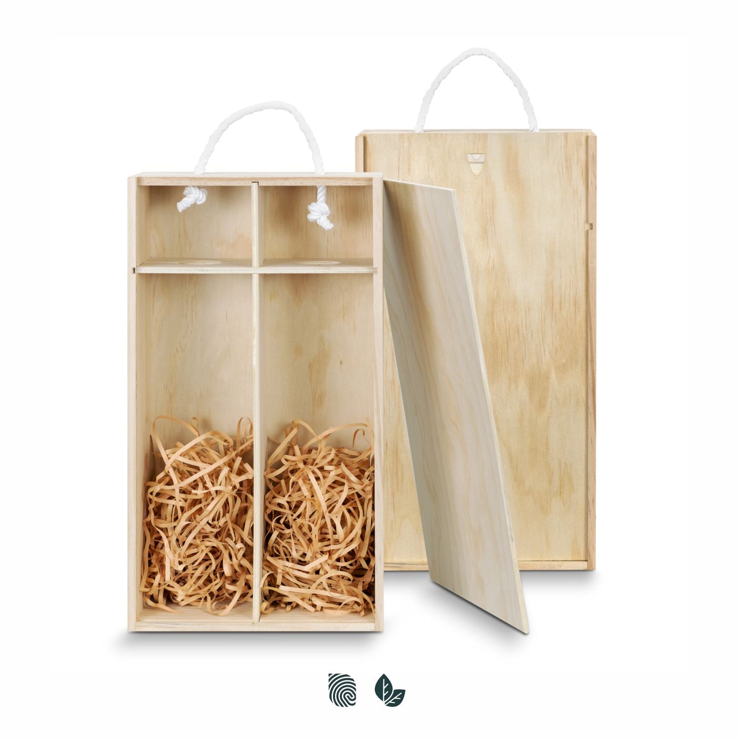 Tuscany Wine Gift Box - Double - Simply Merchandise