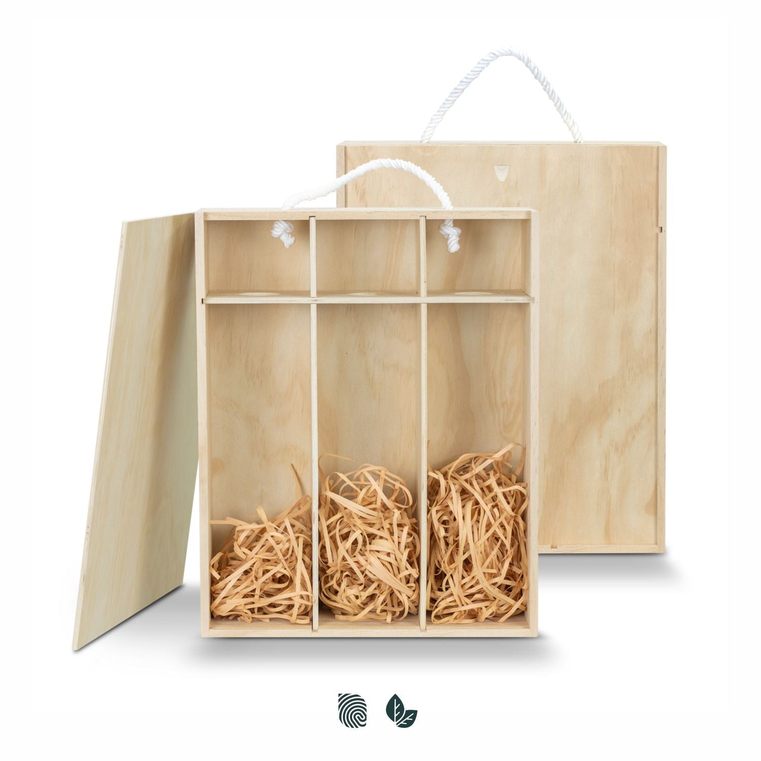 Tuscany Wine Gift Box - Triple - Simply Merchandise