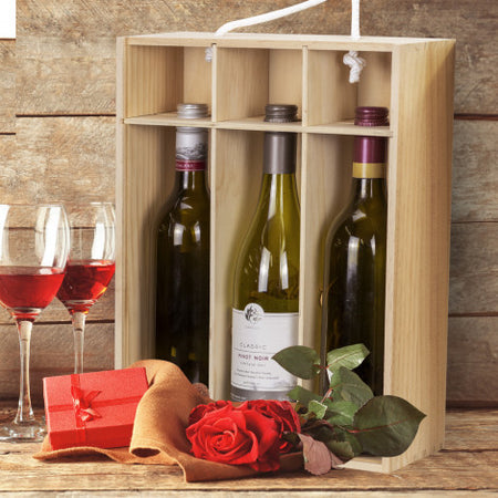 Tuscany Wine Gift Box - Triple - Simply Merchandise