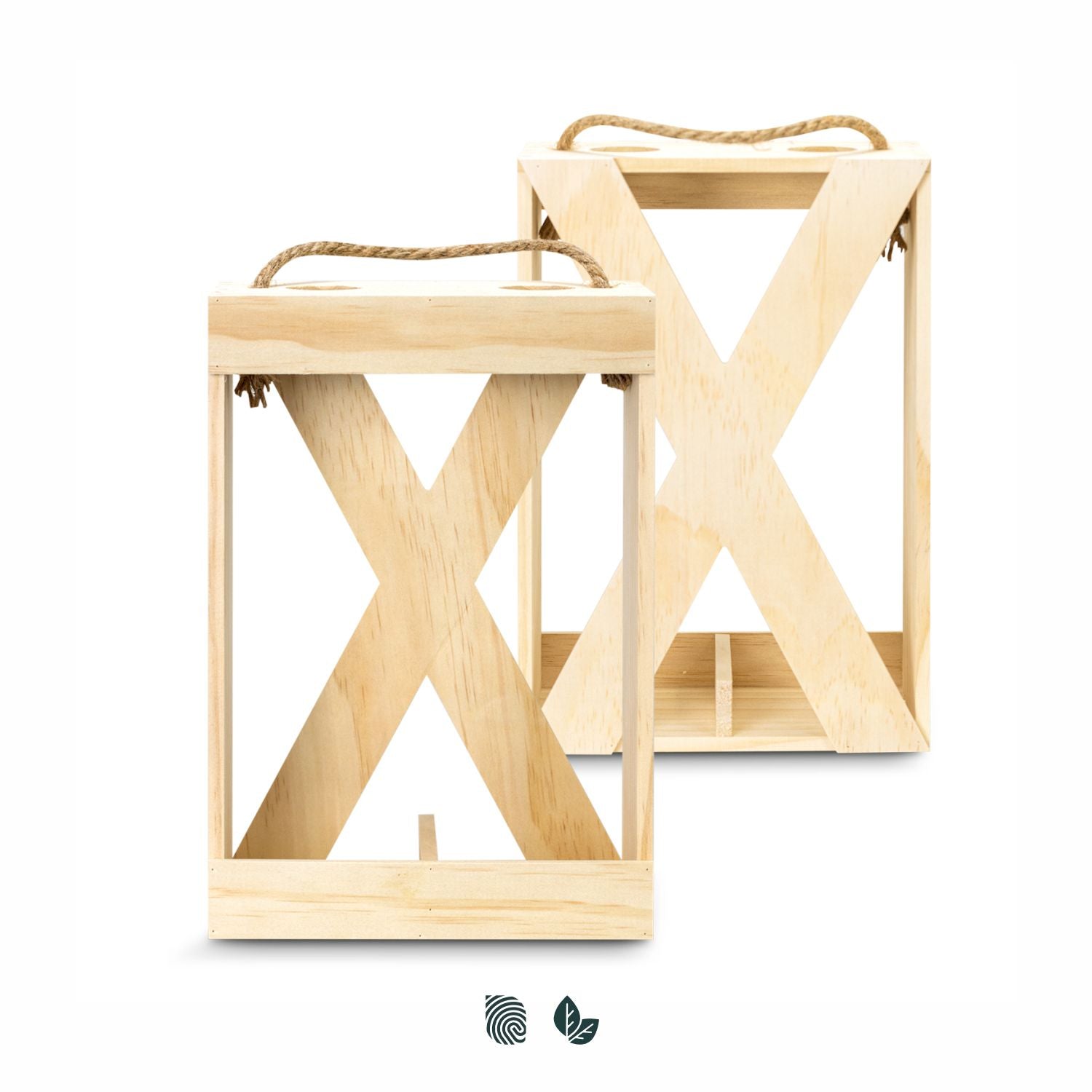 Catalonia Wine Crate - Double - Simply Merchandise