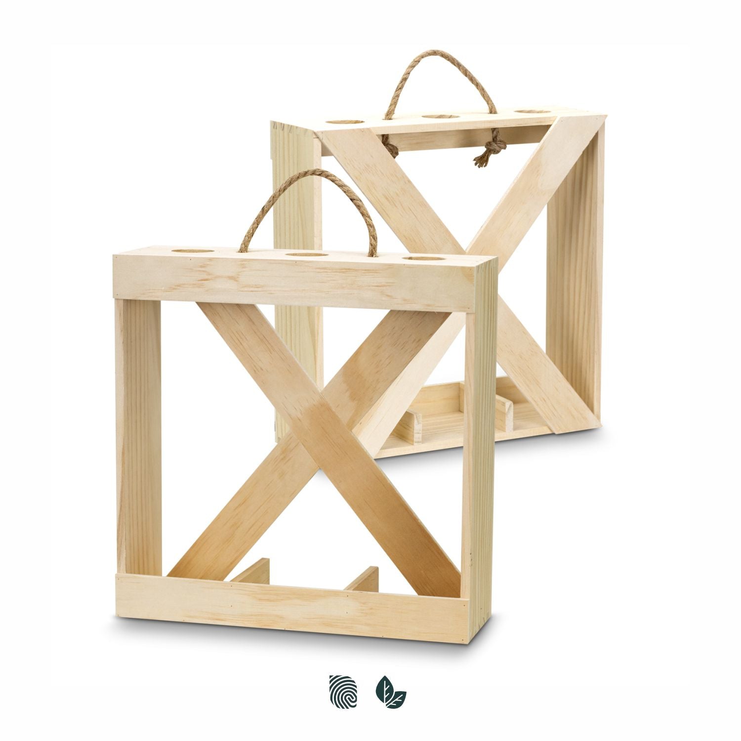 Catalonia Wine Crate - Triple - Simply Merchandise