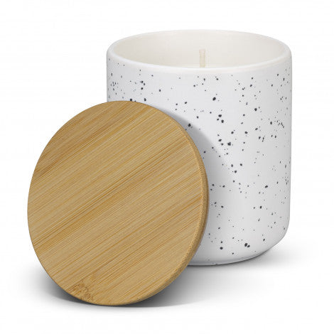 NATURA Candle with Bamboo Lid - Simply Merchandise