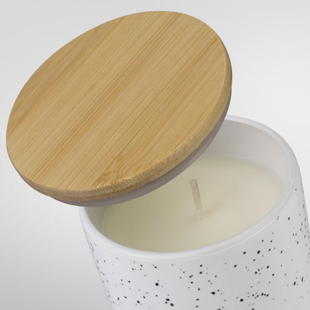 NATURA Candle with Bamboo Lid - Simply Merchandise