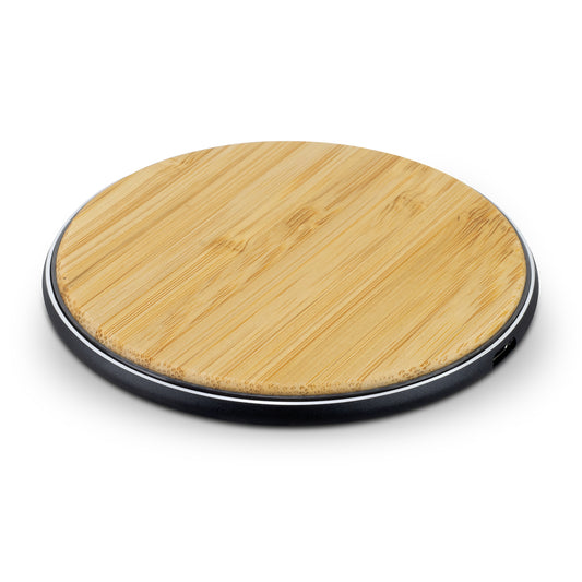 Bamboo 15W Wireless Fast Charger - Simply Merchandise
