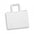 Medium Flat Handle Paper Bag Landscape - Simply Merchandise