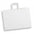 Extra Large Flat Handle Paper Bag Landscape - Simply Merchandise