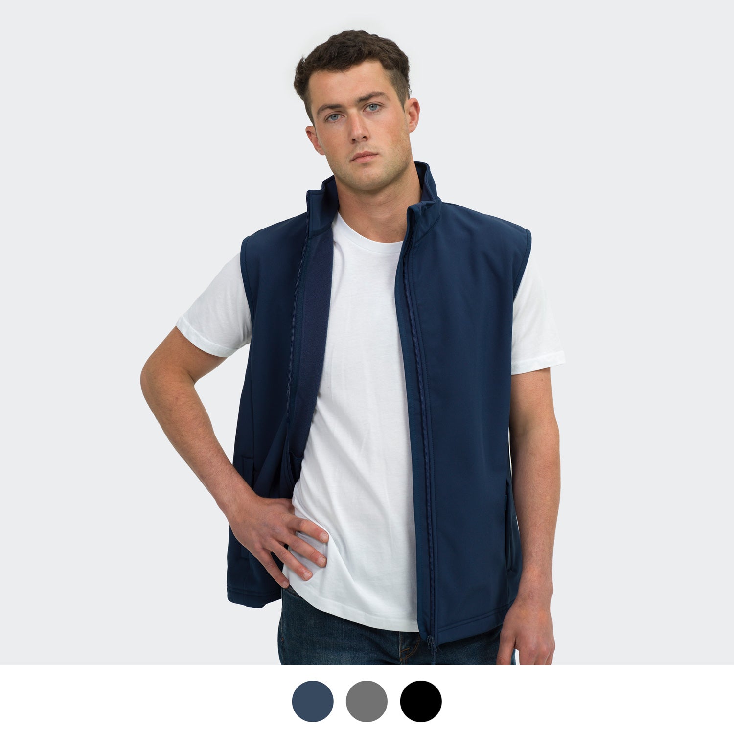 TRENDSWEAR Hudson Mens Vest - Simply Merchandise