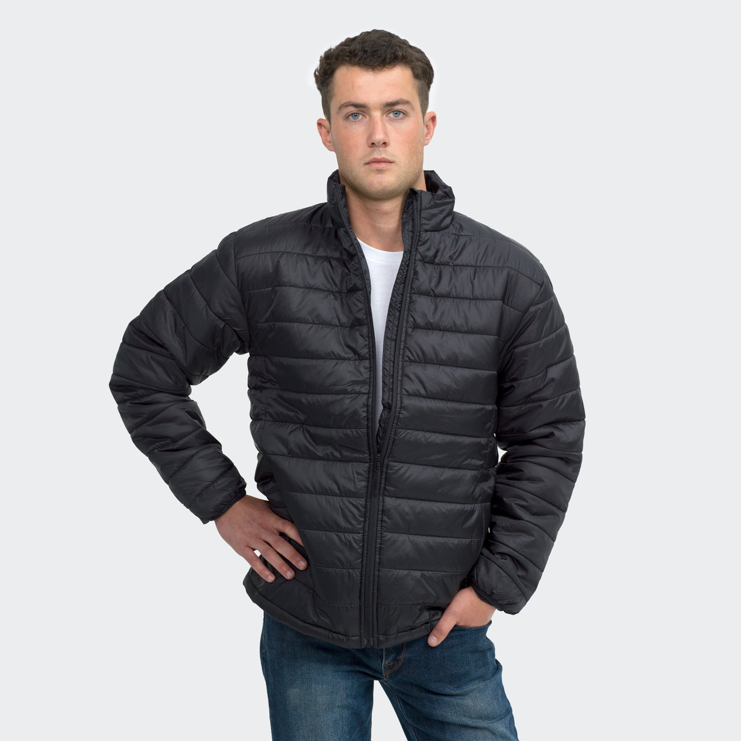 TRENDSWEAR Frazer Mens Puffer Jacket - Simply Merchandise