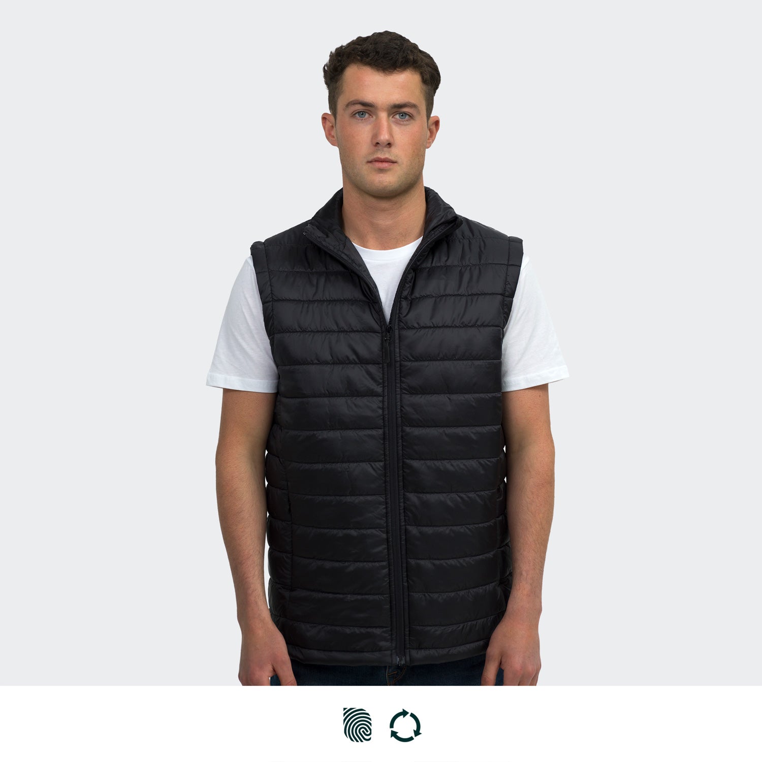 TRENDSWEAR Frazer Mens Puffer Vest - Simply Merchandise