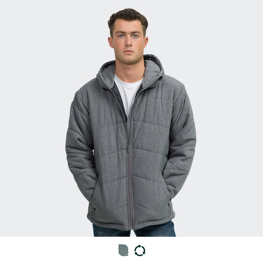 TRENDSWEAR Newport Mens Puffer Jacket - Simply Merchandise