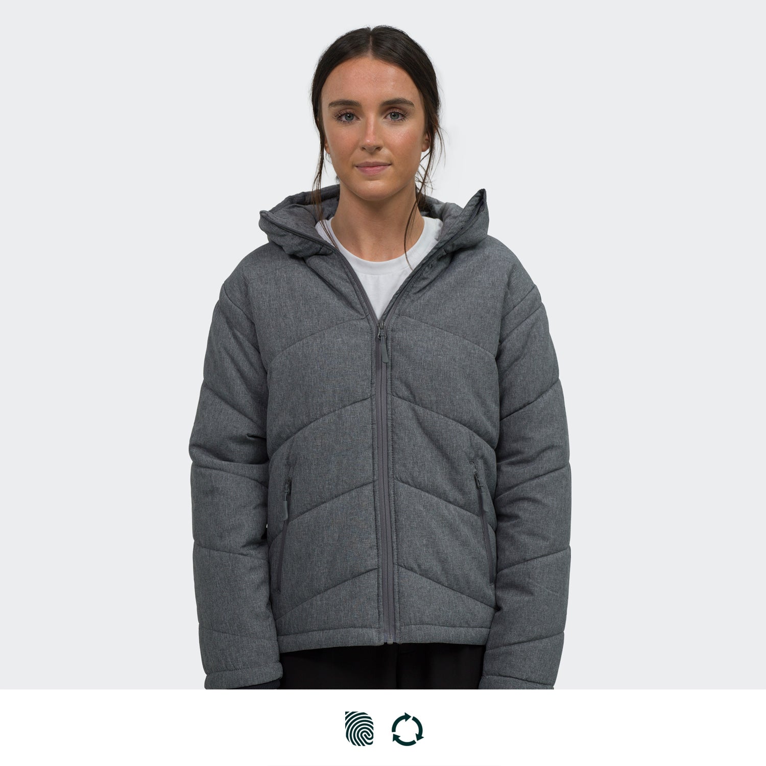 TRENDSWEAR Newport Womens Puffer Jacket - Simply Merchandise