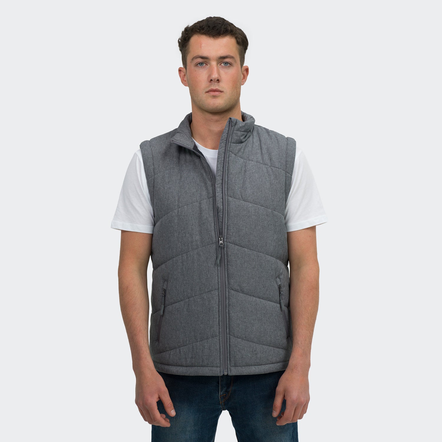 TRENDSWEAR Newport Mens Puffer Vest - Simply Merchandise