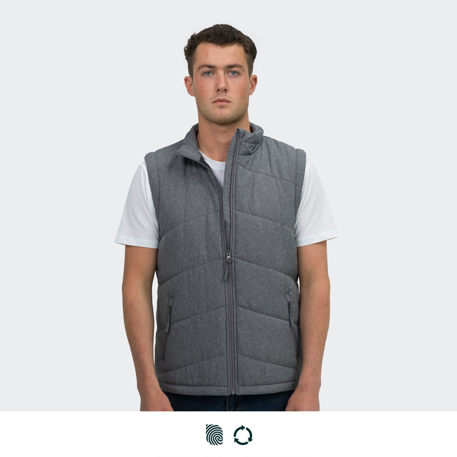 TRENDSWEAR Newport Mens Puffer Vest - Simply Merchandise