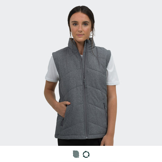 TRENDSWEAR Newport Womens Puffer Vest - Simply Merchandise