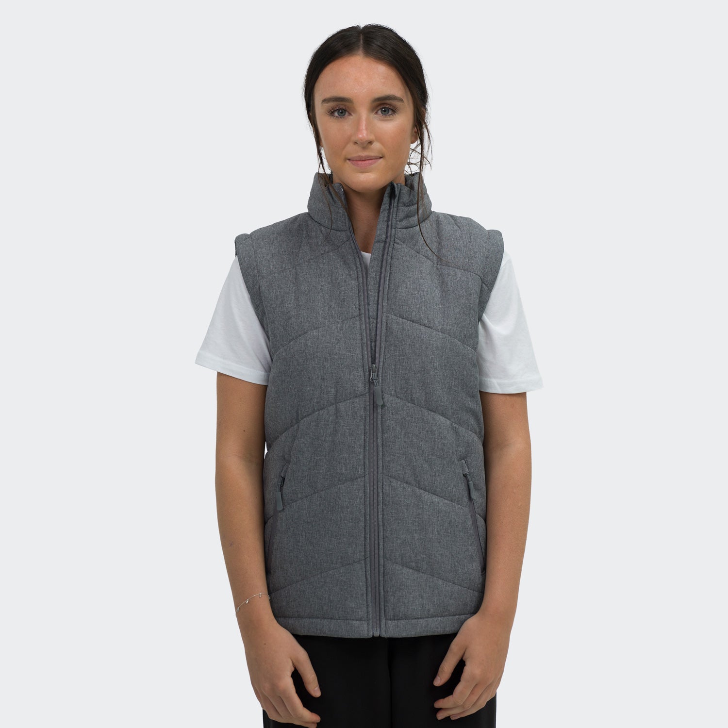 TRENDSWEAR Newport Womens Puffer Vest - Simply Merchandise