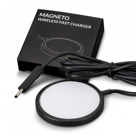 Magneto Wireless Fast Charger with custom branded logo - Simply Merchandise