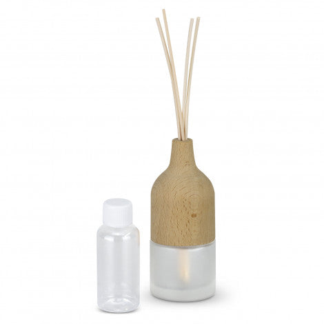 NATURA Wooden Reed Diffuser with custom branded logo - Simply Merchandise