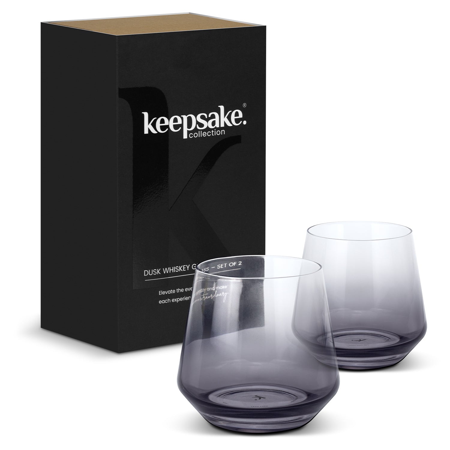 Keepsake Dusk Whiskey Glass - Set of 2 - Simply Merchandise
